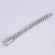 Stylish designer cuban bracelet for men studded with labgrown diamonds made in 14kt white gold Gurukrupa-Gems
