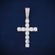 Tennis cross hip hop diamond pendant d color vvs clarity Gurukrupa-Gems