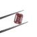 Top seller emerald cut brownish pink color boasting vvs clarity diamonds-Gurukrupa-Gems