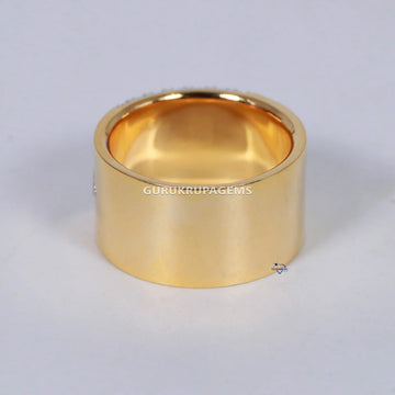 Trendy Hip Hop Diamond Ring Band For men Gurukrupa-Gems