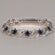 Trendy diamond bracelet in 14kt gold with VVS clarity and IGI certified lab grown diamonds Gurukrupa-Gems