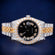 Fully Iced Out Diamond Dial Two Tone Silver and Rose Gold Plated Bezel Jubilee Bracelet Belt Custom Unisex Luxury Watches Gurukrupa-Gems