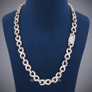 Two tone 22 inch 14mm miami cuban link chain (Copy) Gurukrupa-Gems