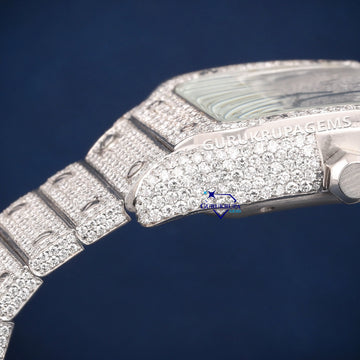 Two tone arabic dial buss down pass tester diamond watch (Copy) Gurukrupa-Gems