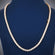 Unisex 24 Inch 3mm Rose Gold Diamond Tennis Chain Iced Out Necklace Gurukrupa-Gems