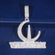 2.31*3 Custom name lettert pendant lab grown diamond d vvs Jweldim Jewels