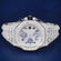 Luxury Iced Out Diamond Chronograph Watch with Blue Subdials Large Bezel Silver Real VVS Diamond Icy Watches Jweldim Jewels
