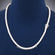 Luxury White Gold Finish Round Cut Diamond Tennis Chain Necklace Jweldim Jewels