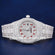 Custom Full Iced Out Red Arabic Dial VVS Diamond HipHop Watch For Mens Jweldim Jewels