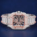Iced Out Skeleton Two Tone Rose Gold Color Dial Customized Silver VVS Diamond Hip Hop Skeleton Watches for Men Jweldim Jewels