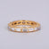 Womens baguette cut diamond band ring VVS clarity Gurukrupa-Gems