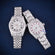 Custom made hip hop couple watch gift accessory Jweldim Jewels