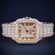Two Toned Roman Dials Hip Hop Iced Out Watch Jweldim Jewels